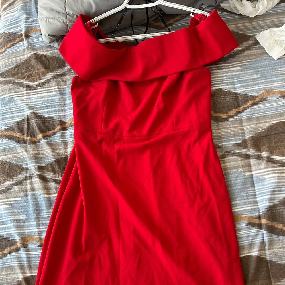 Ck off shoulder dress size:14